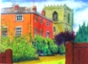 14  Bill Crouch  Cradley Old Rectory & Church  Pastel